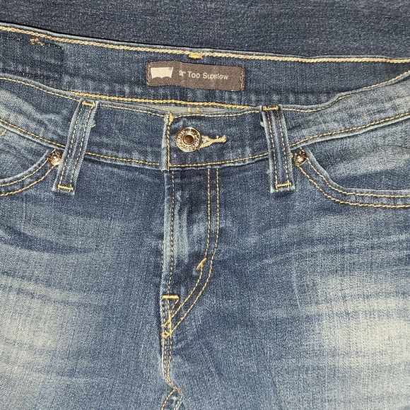 Levi's 524 Too Superlow Size 7 - Picture 3 of 6